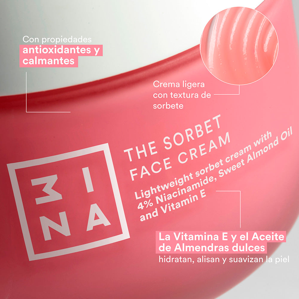 the sorbet face cream