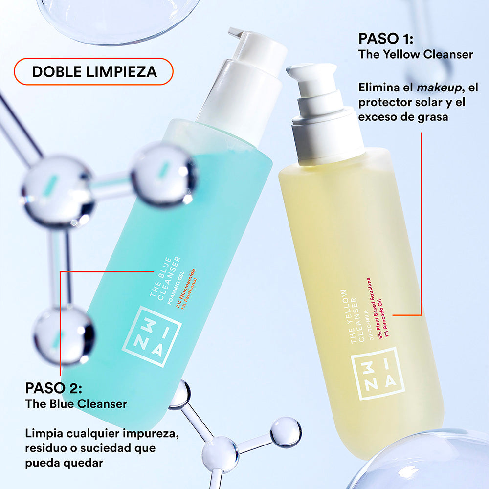 the yellow cleanser