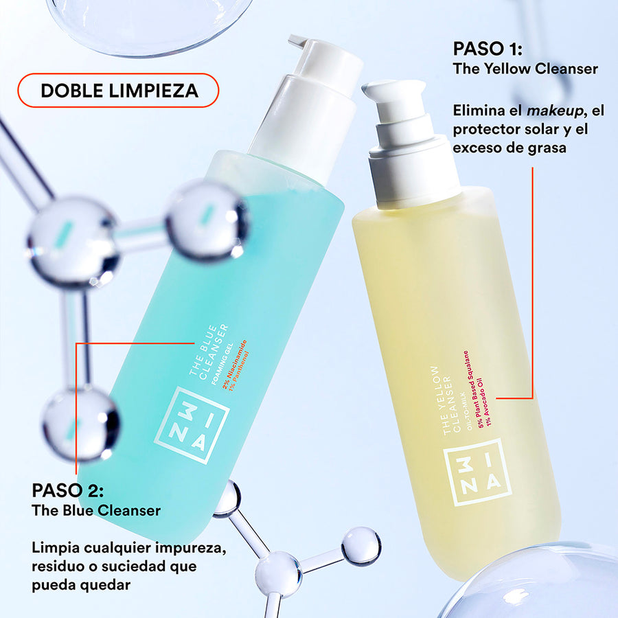 the blue cleanser
