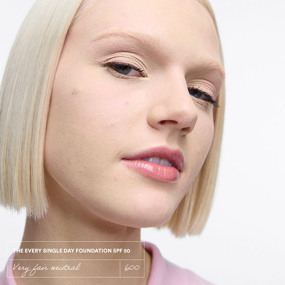 the every single day foundation spf 50 600