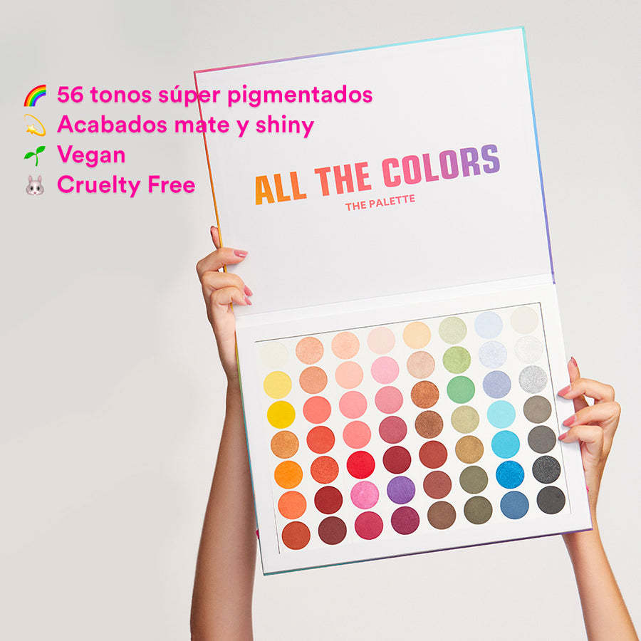 all the colors palette