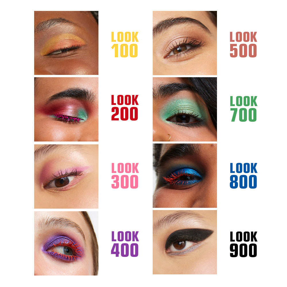 all the colors palette