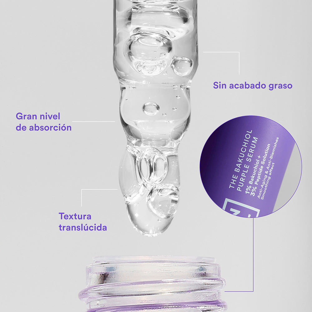 the bakuchiol purple serum
