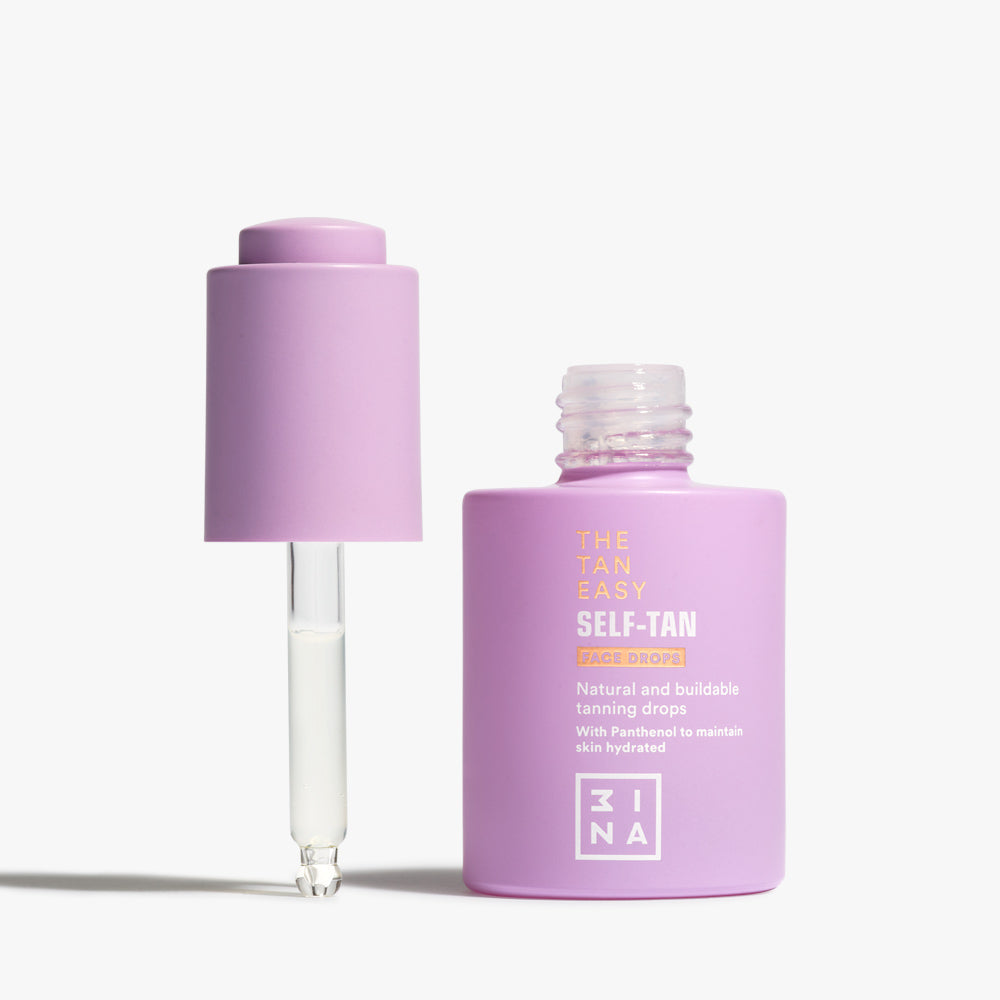 the tan easy self-tan face drops