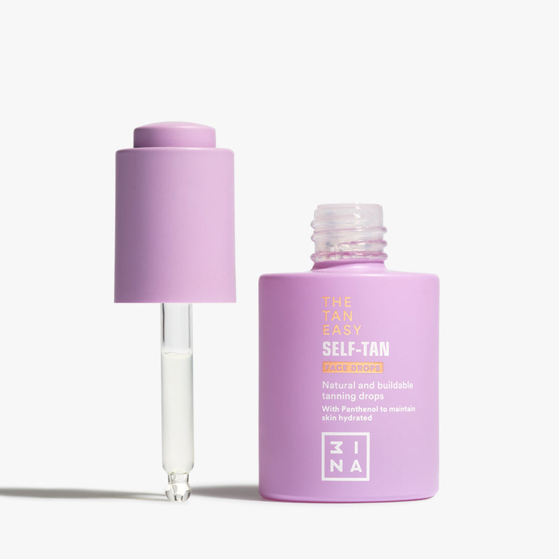 the tan easy self-tan face drops