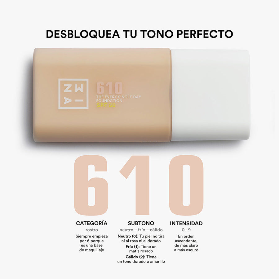 the every single day foundation spf 50 623