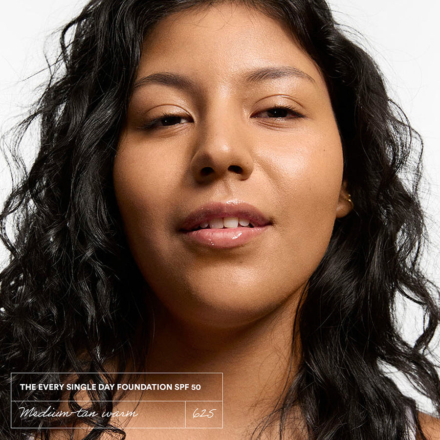 the every single day foundation spf 50 625