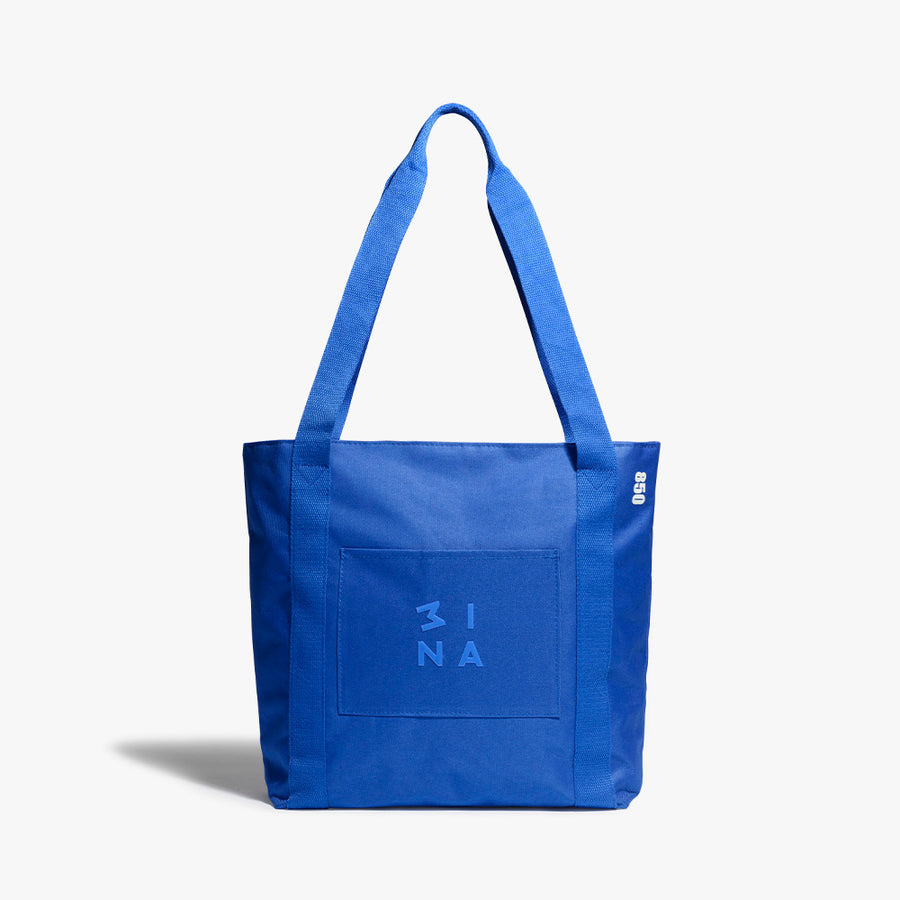 the 850 electric blue tote bag
